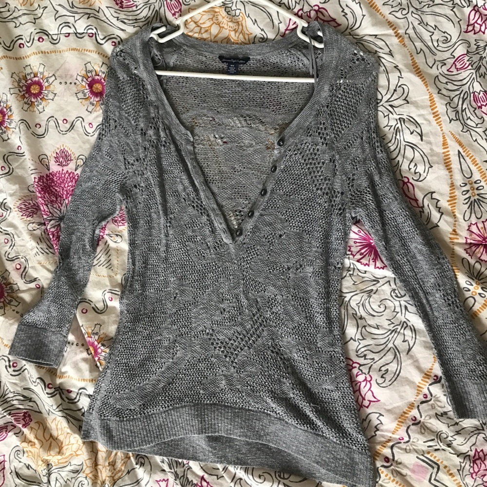 Great American Eagle pullover cardigan